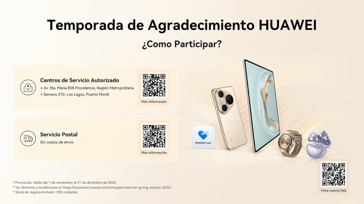 HUAWEI temporada de agradecimiento 2025 foto 1