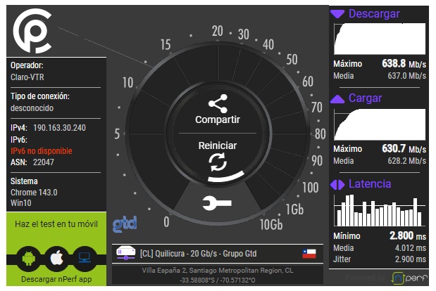 Test de velocidad Pisapapeles foto 2