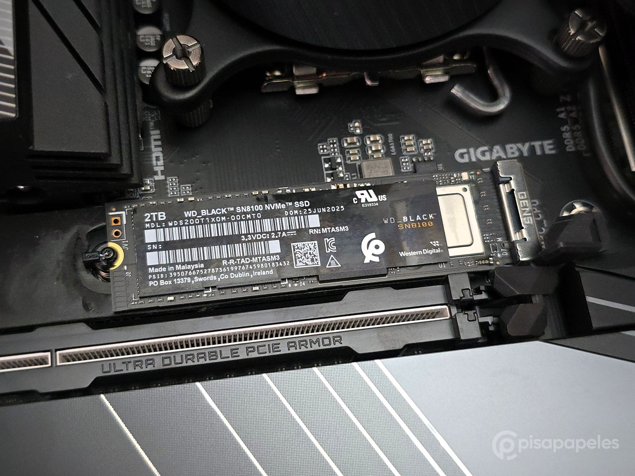 WD_BLACK SN8100 PCIe 5.0 de 2TB Pisapapeles 14