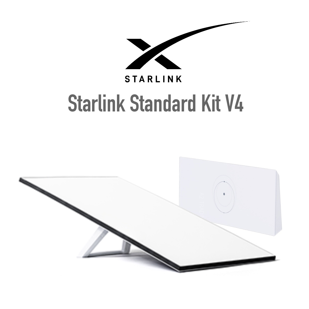 Starlink Standard kit gen 3 V4 | Créditos: Starlink & SpaceX 
