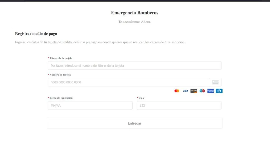 Sitio web con campañas fraudulentas por incendios en sur de chile 2026 foto 1