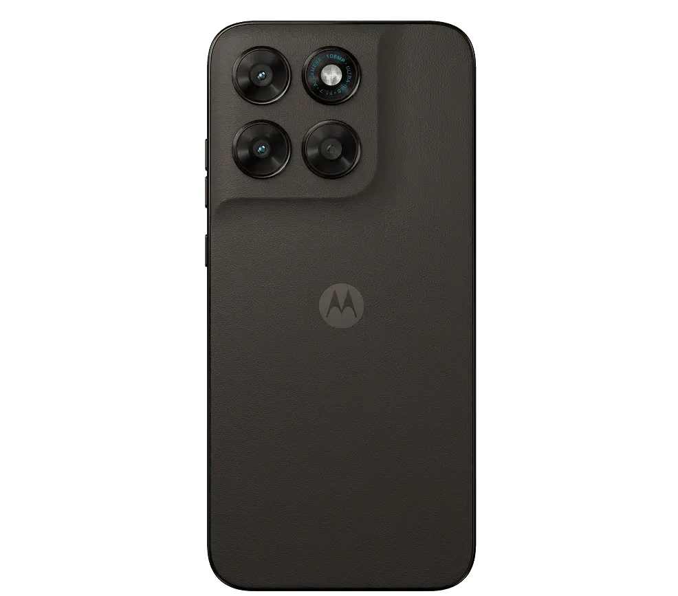 Vista del panel trasero del Moto G77 | Créditos: Motorola