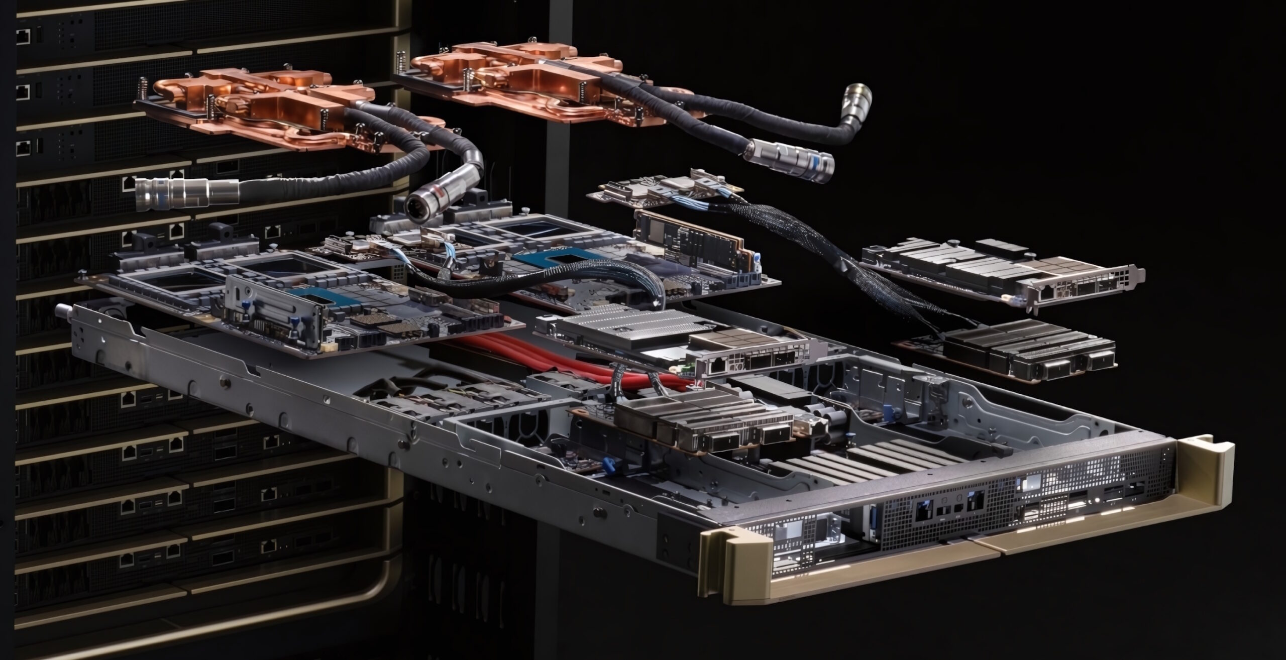 Imagen Modular de la arquitectura MGX de NVIDIA GB200 NVL72 | Créditos: NVIDIA