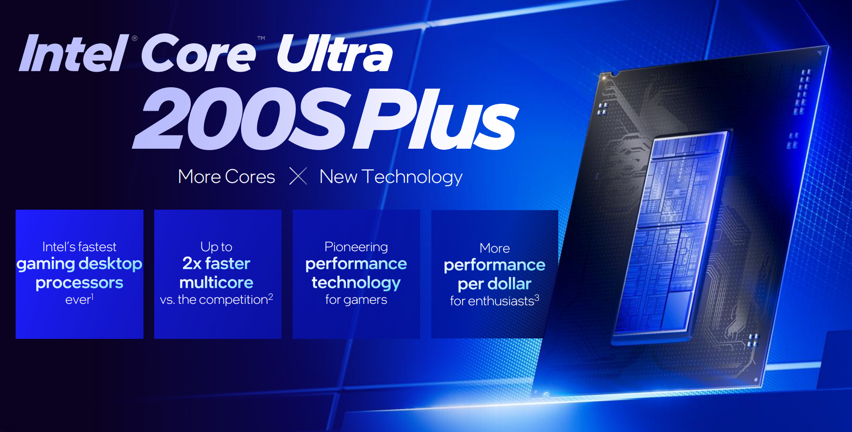 Resumen de mejoras de rendimiento y arquitectura de la nueva serie | Créditos: Intel