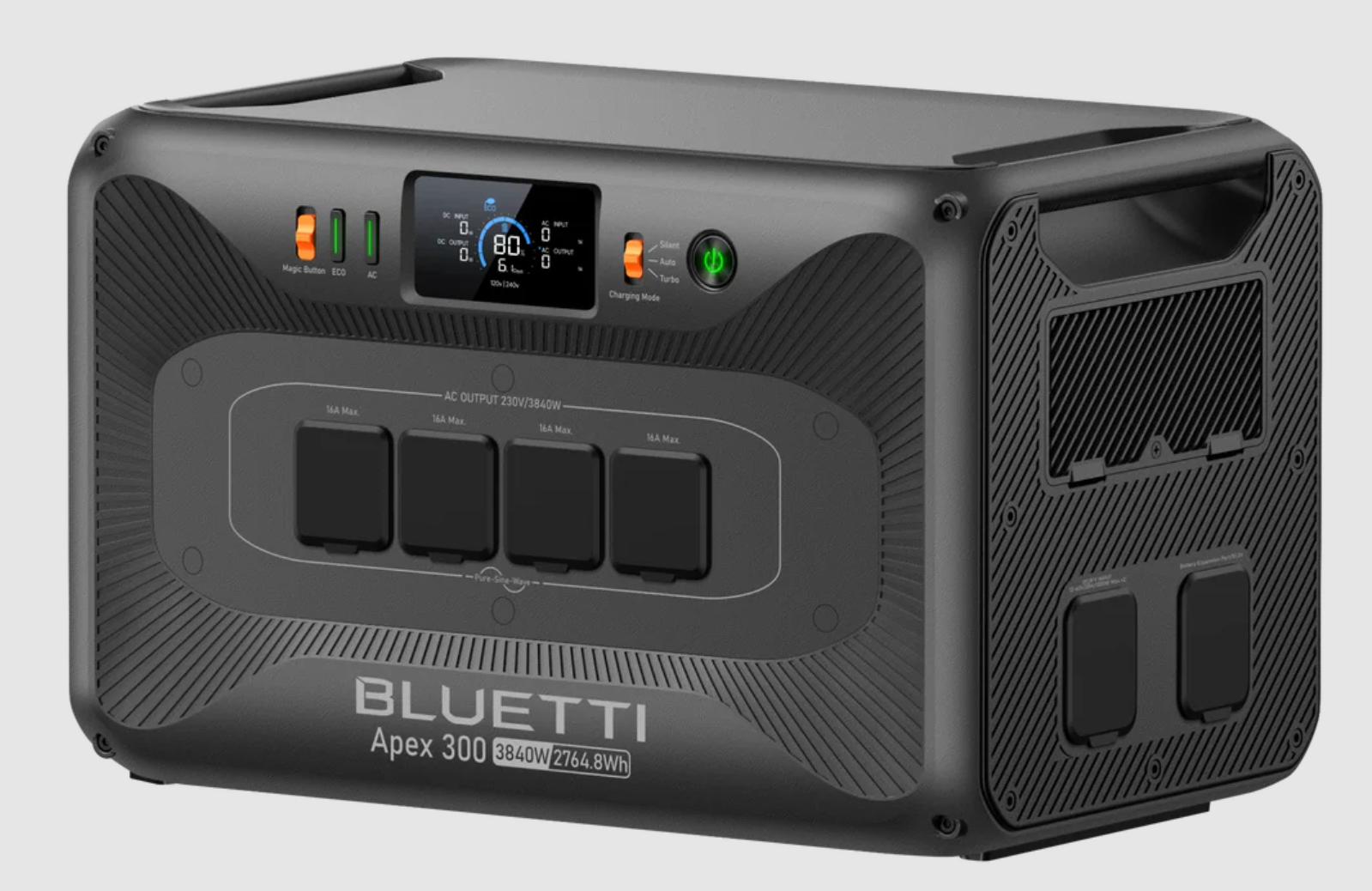 Estación de carga portátil BLUETTI Apex 300 | Créditos: BLUETTI