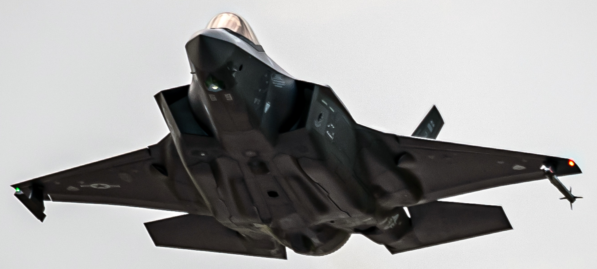 F-35 Lightning II durante el despegue en Eielson Air Force Base, Alaska | Créditos: U.S. Air Force photo by Airman 1st Class Jose Miguel T. Tamondong