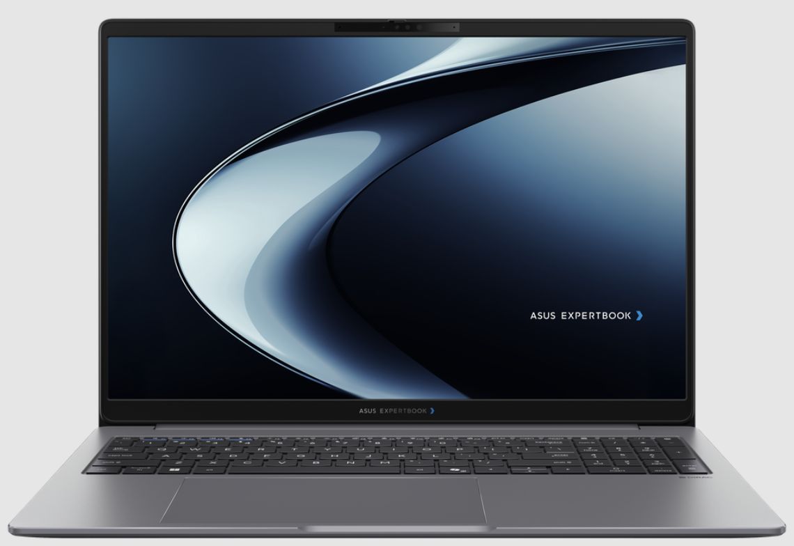 Vista frontal del panel IPS u OLED del ExpertBook P5 G1 | Créditos: ASUS