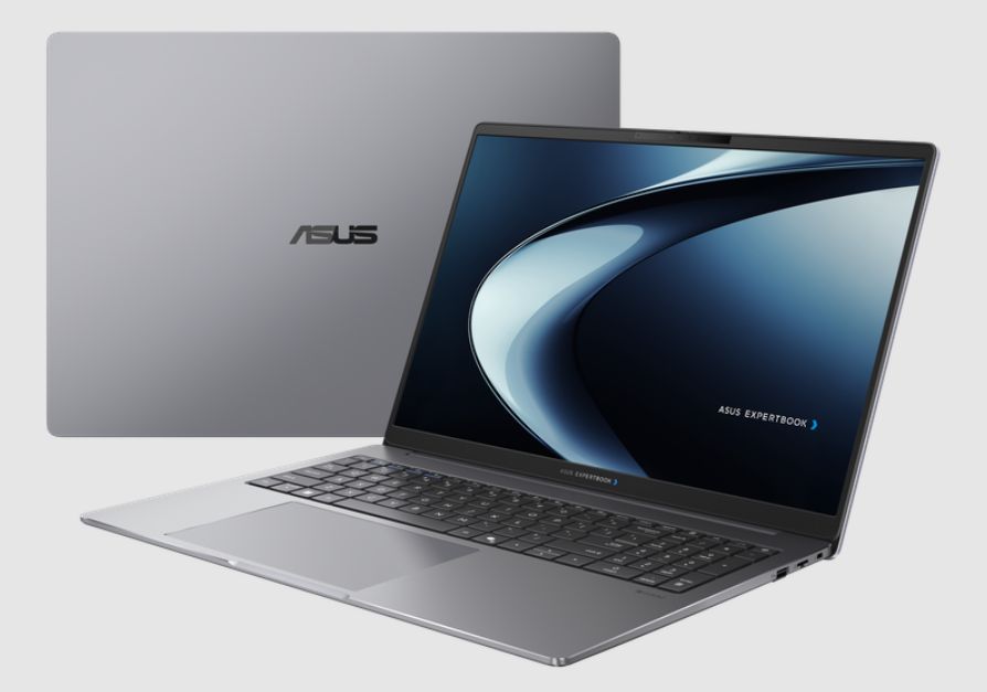 Vista frontal y trasera del ASUS ExpertBook P5 B1 | Créditos: ASUS