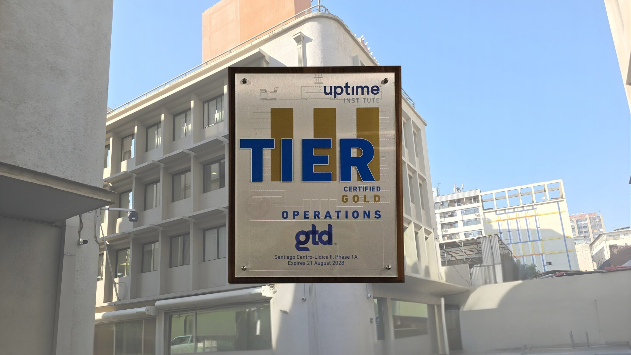 Certificación Tier III Gold Gtd