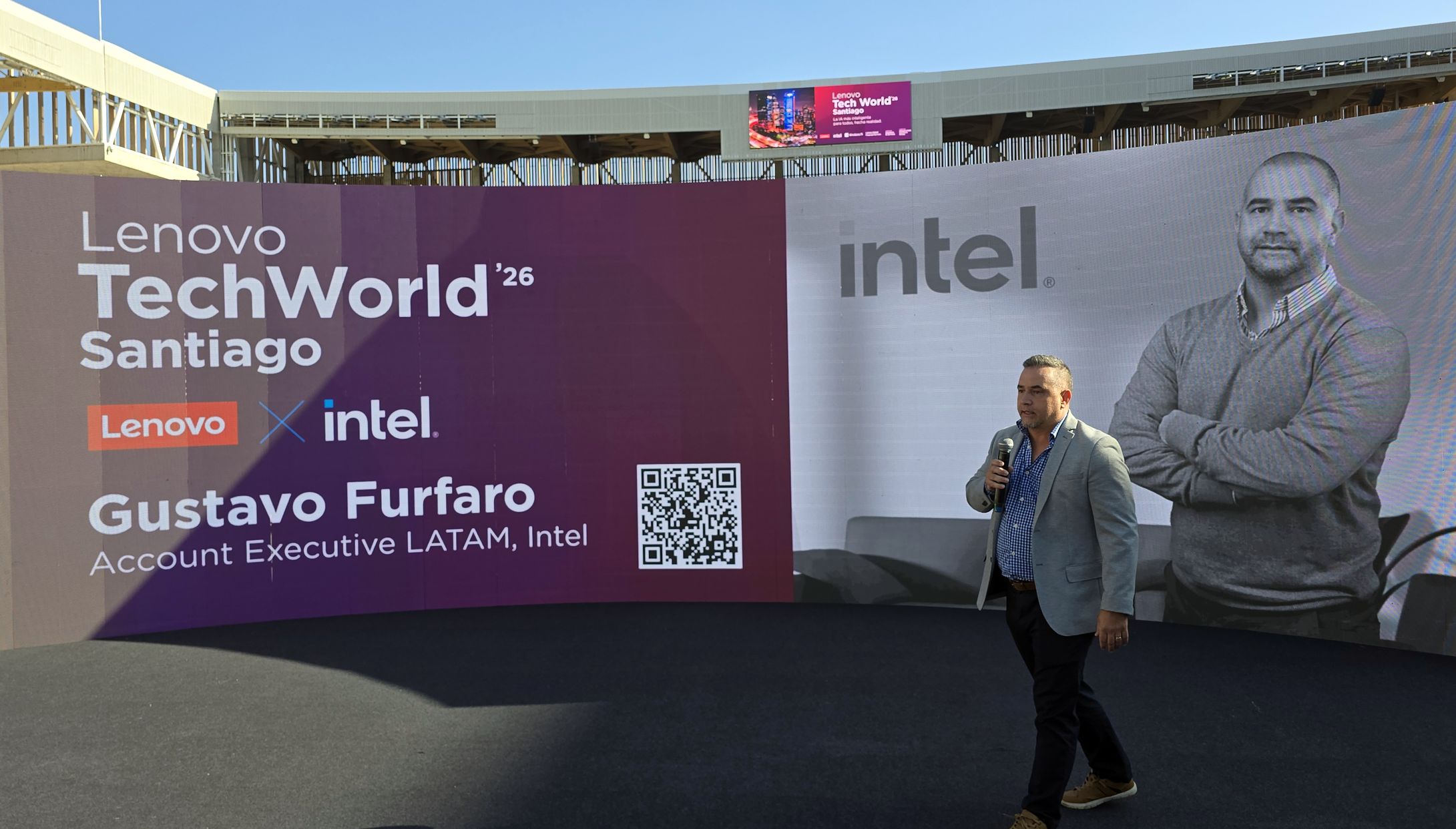 Gustavo Furfaro, Account Executive LATAM de Intel | Créditos: Pisapapeles