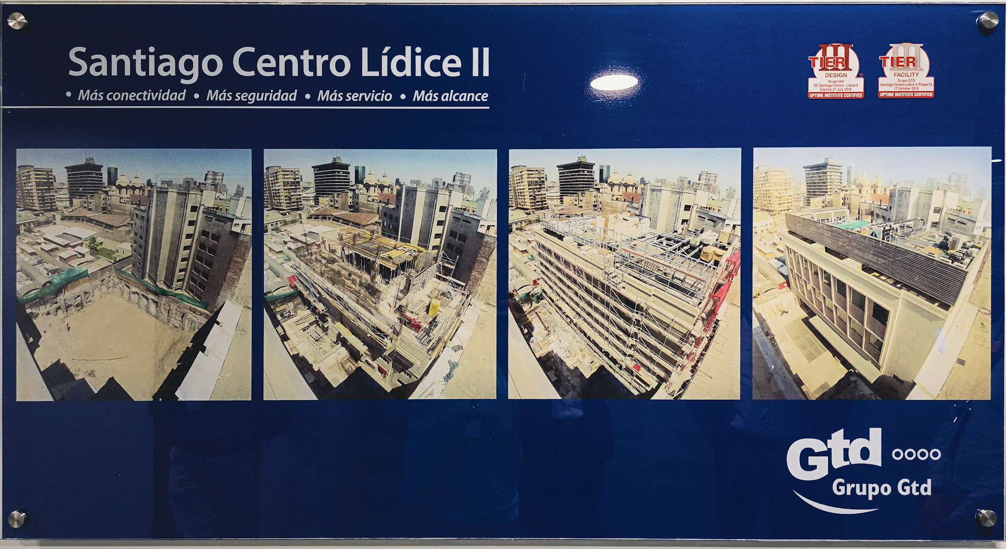 Proceso constructivo del edificio del data center Lídice II de Gtd | Créditos: Pisapapeles & Tabulado.