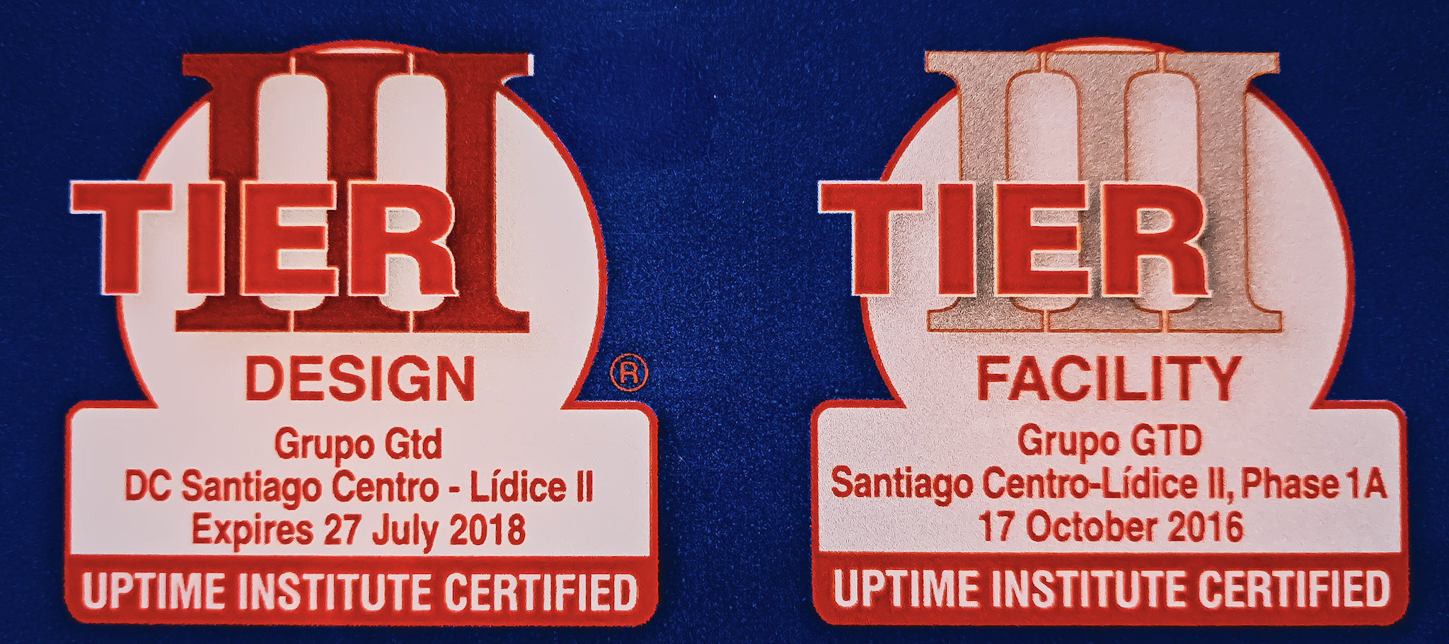 Certificaciones Tier III Design y Facility de Lídece II | Créditos: Pisapapeles & Tabulado.