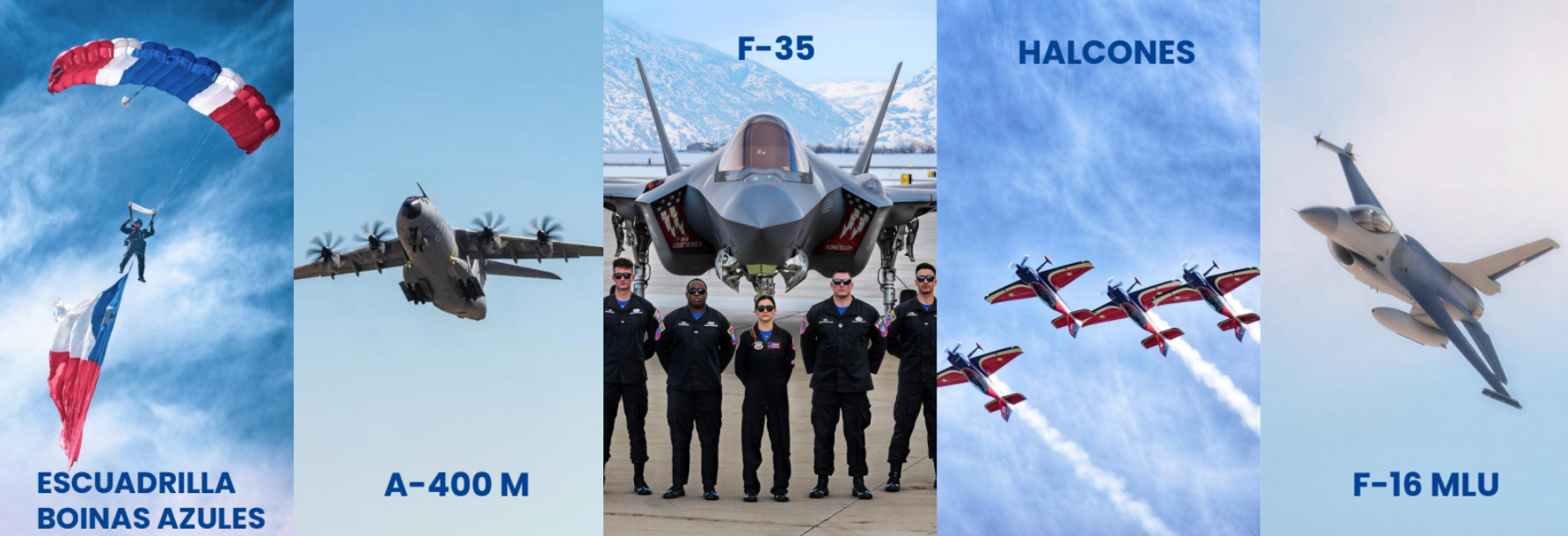 Exhibiciones destacadas de la FIDAE 2026 | Créditos: FIDAE