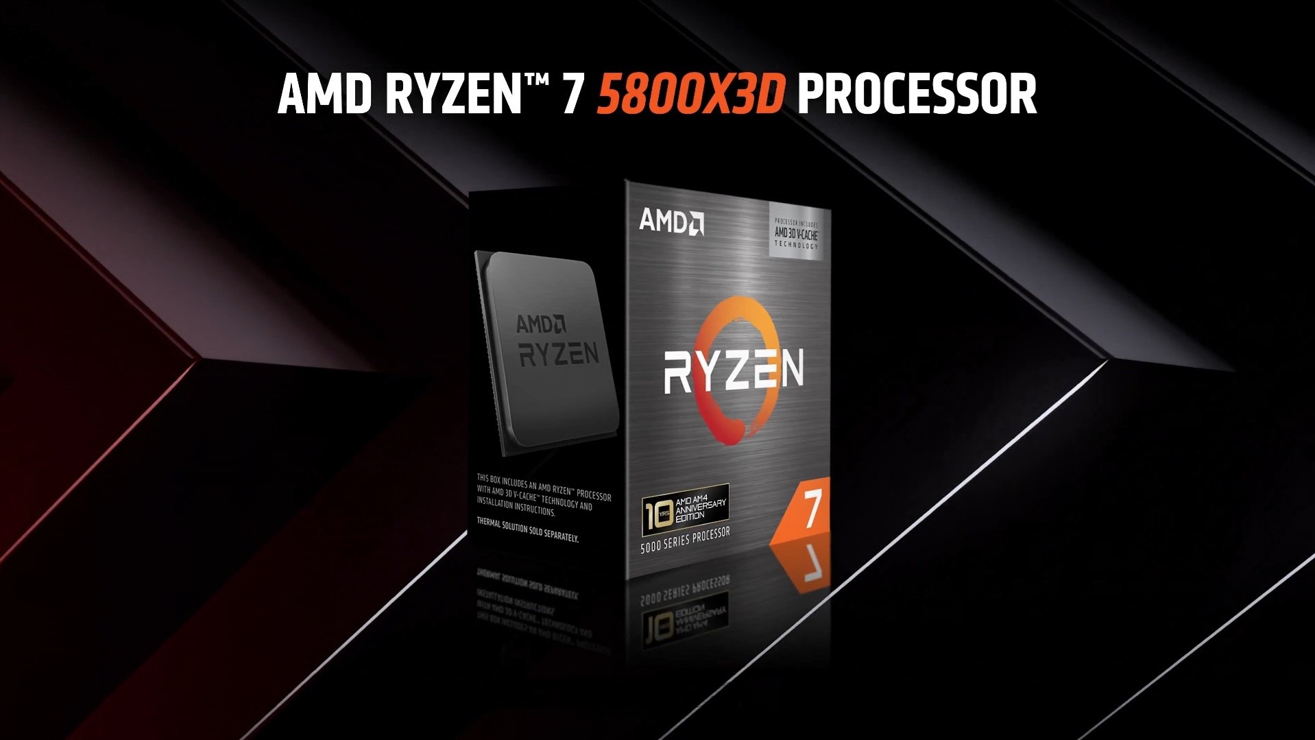 AMD Ryzen 7 5800X3D del 10 aniversario foto 1