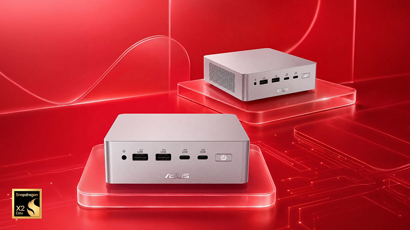 ASUS QN10 mini PC Snapdragon X2 Elite