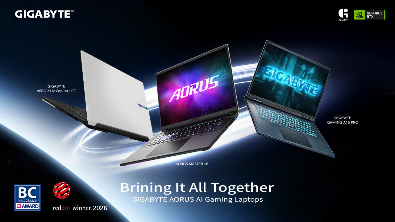 GIGABYTE Computex 2026 AI Gaming Laptops foto portada