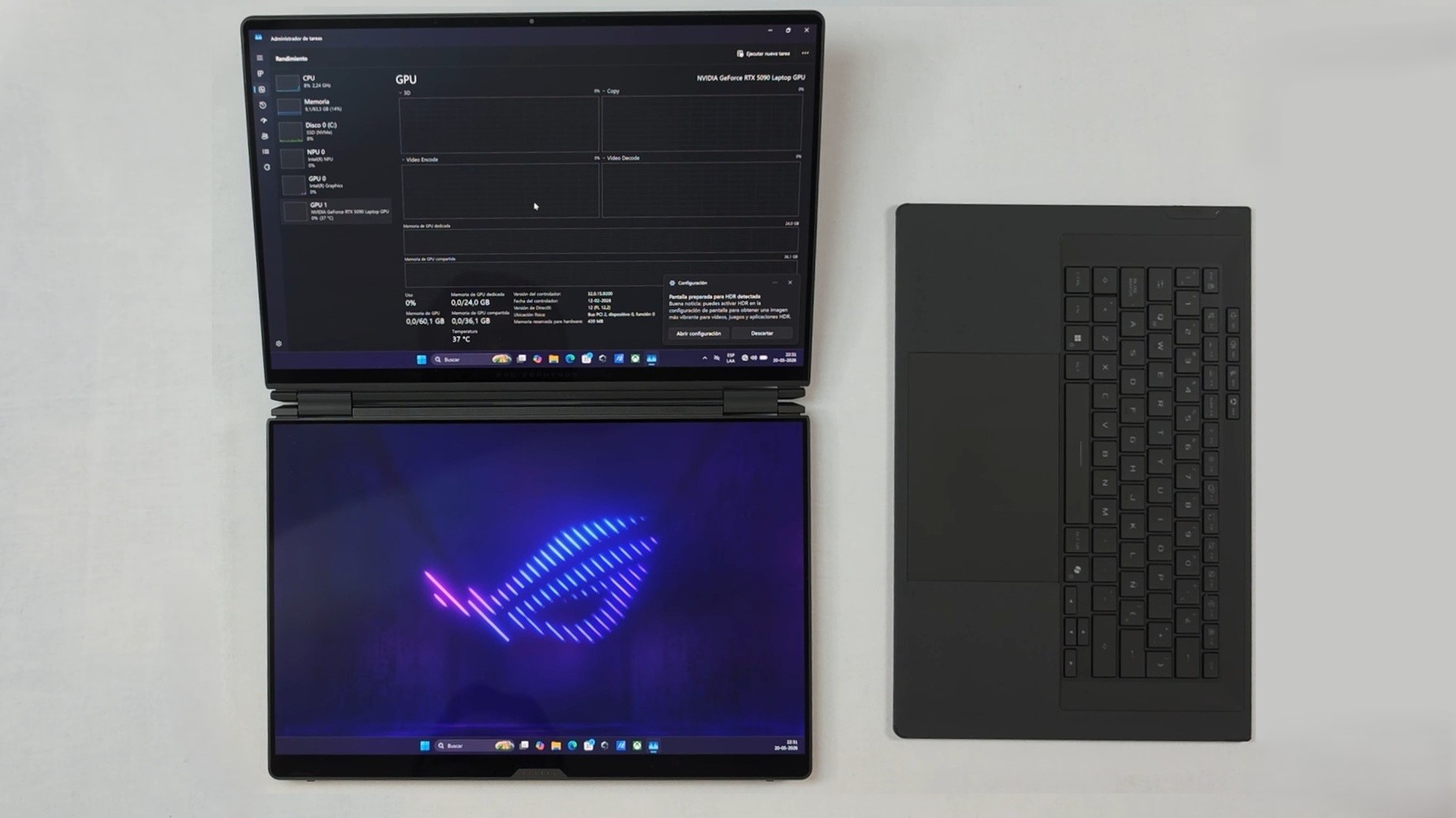 Primeras impresiones ASUS Zephyrus Duo 2026 foto portada