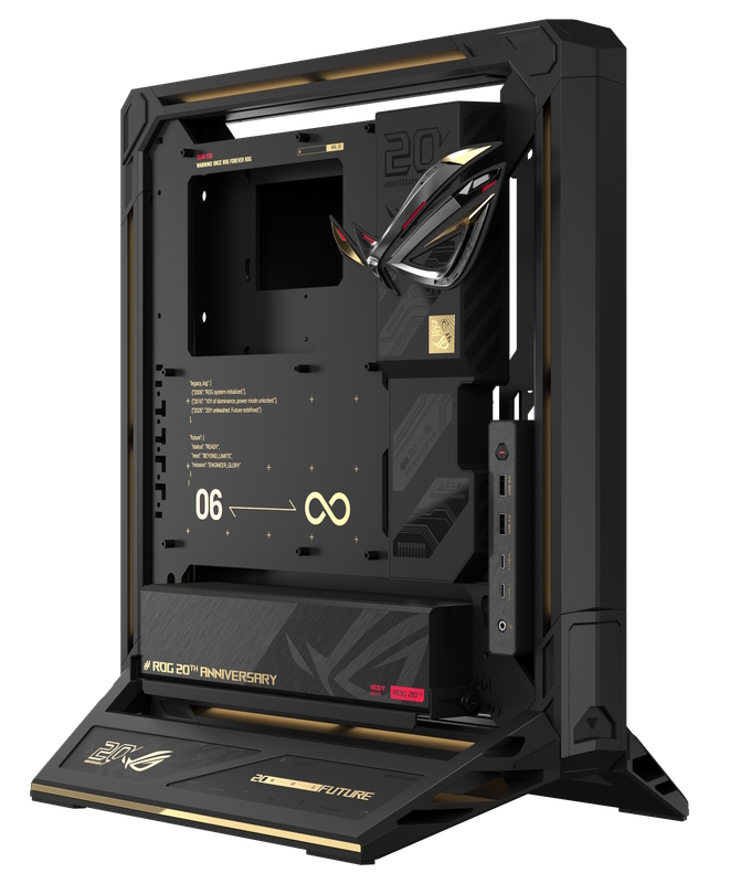 Gabinete ROG GR20 Edition 20. | Créditos: ASUS
