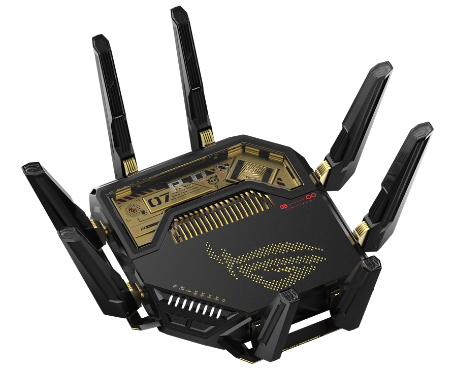 Router ROG Rapture GT-BE98 Pro Edition 20. | Créditos: ASUS