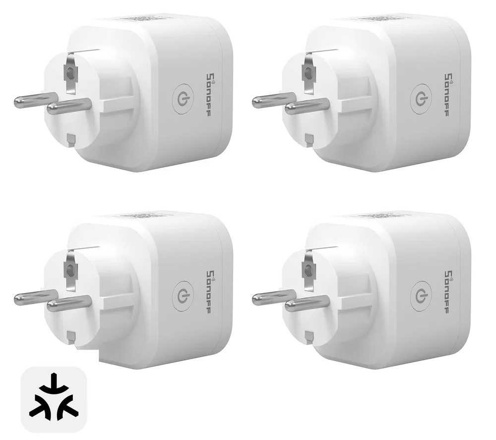 El enchufe inteligente tipo F (Schuko) SONOFF iPlug Gen2 S61s es compatible con el estándar Matter over WiFi. | Créditos: SONOFF