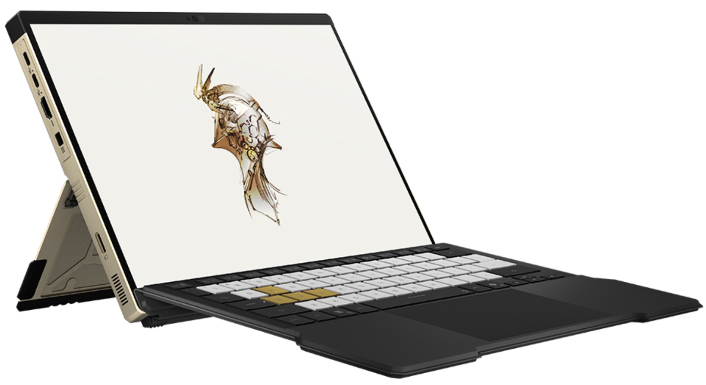 Vista general del notebook 2 en 1 ROG Flow Z13-KJP. | Créditos: ASUS