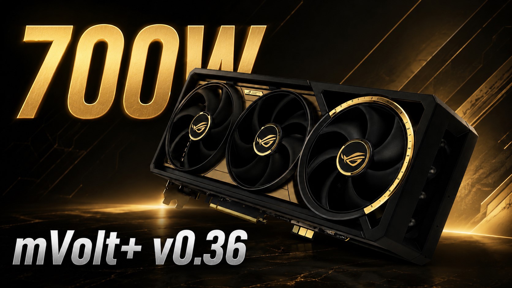 Herramienta mVolt+ para NVIDIA RTX 50 foto portada