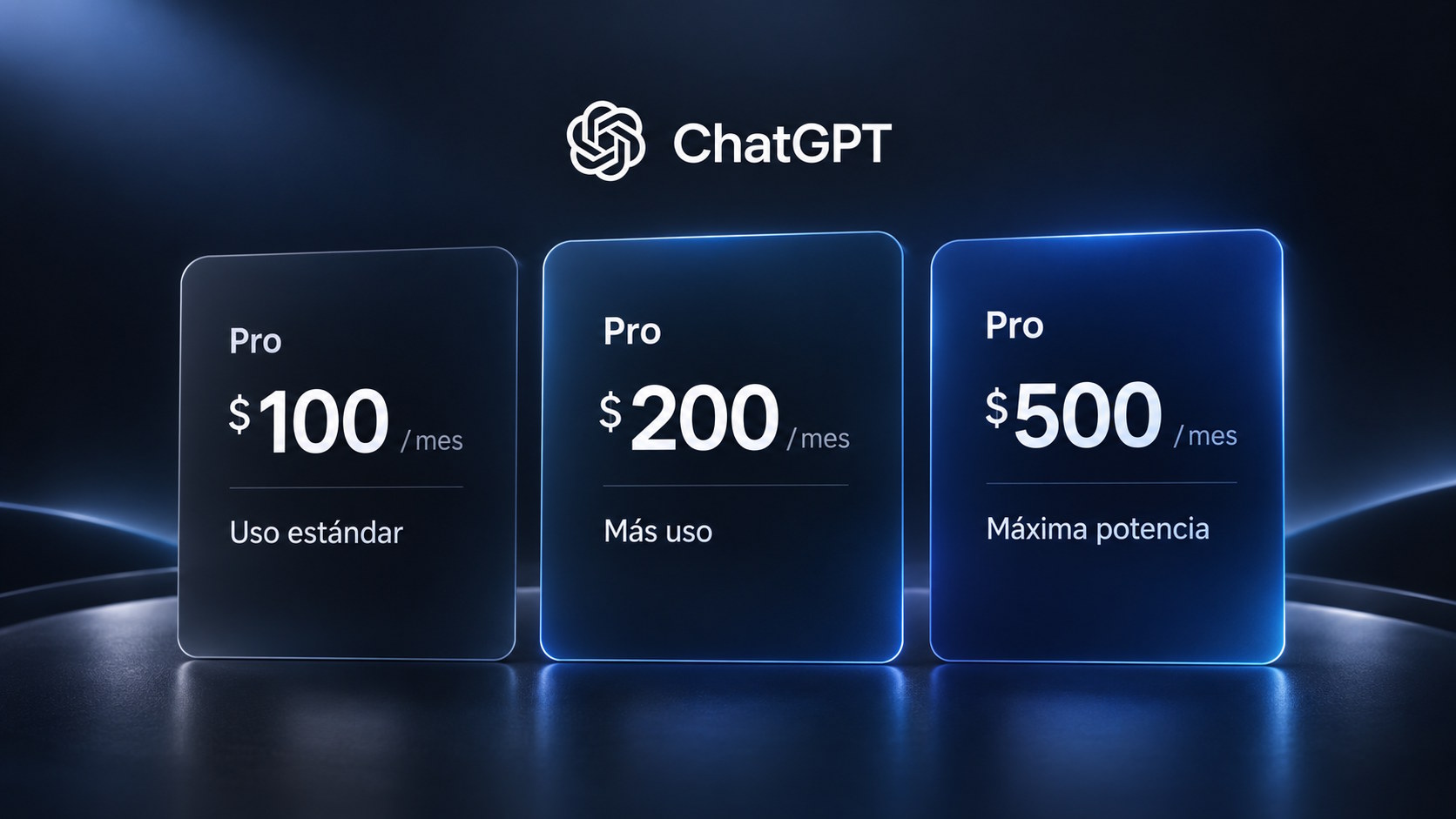 ChatGPT nuevos precios planes Pro
