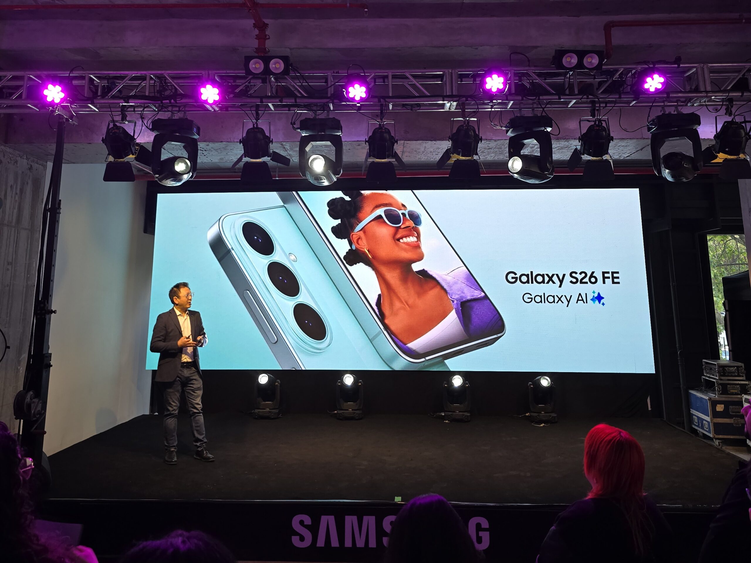 Lanzamiento Galaxy S26FE en Chile foto portada
