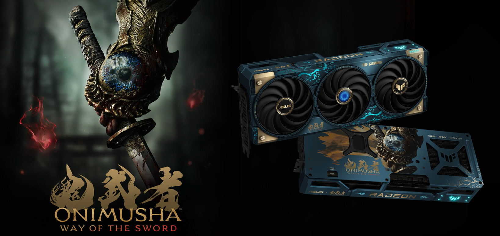 GPU ASUS TUF Gaming Radeon RX 9070 XT Onimusha Special Edition