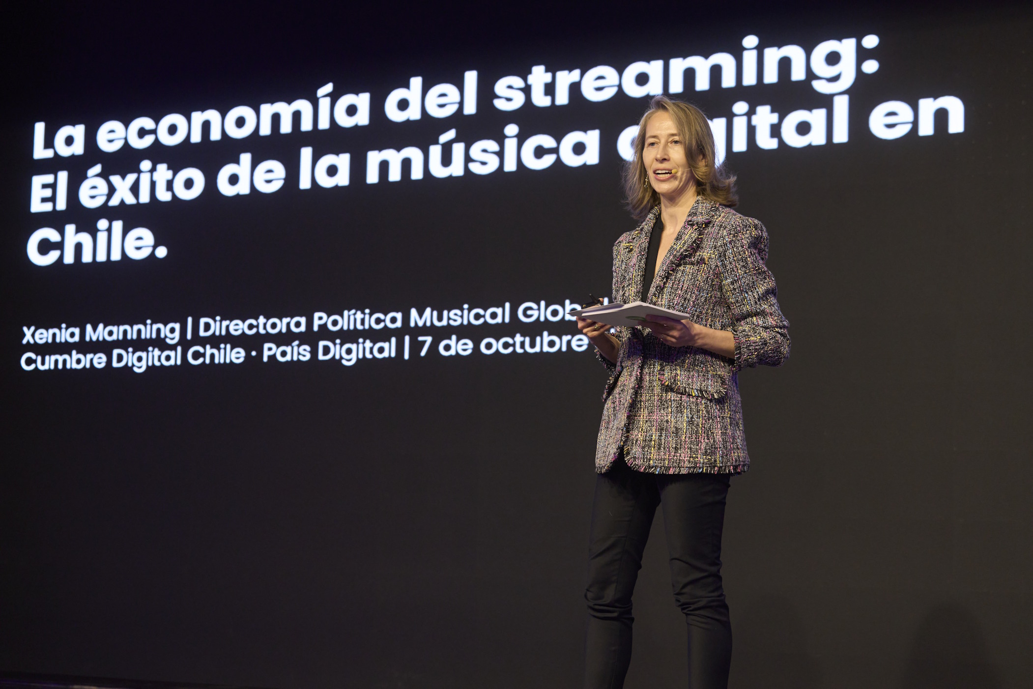 Xenia Manning - Directora Política Musical Global de Spotify